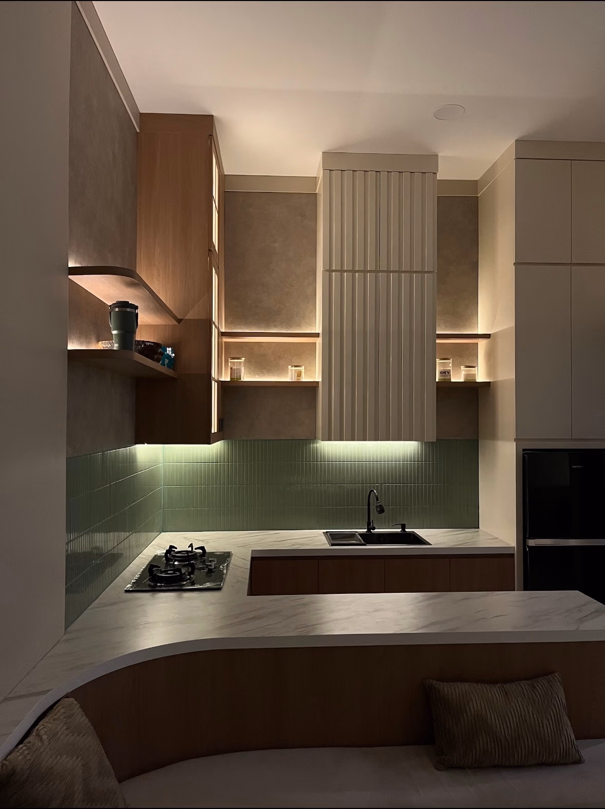 Tampilan interior Sapphire Griya Modern