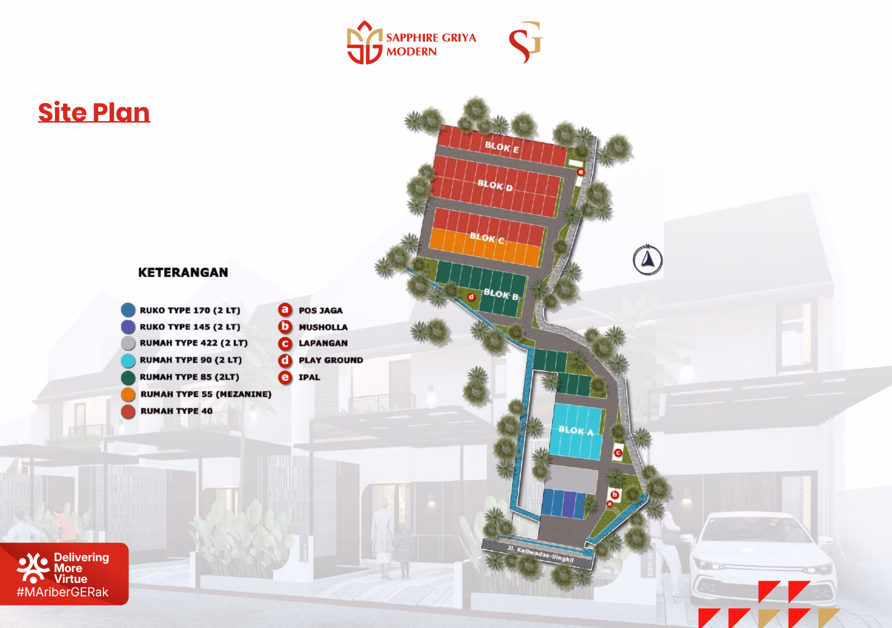 Siteplan Kawasan