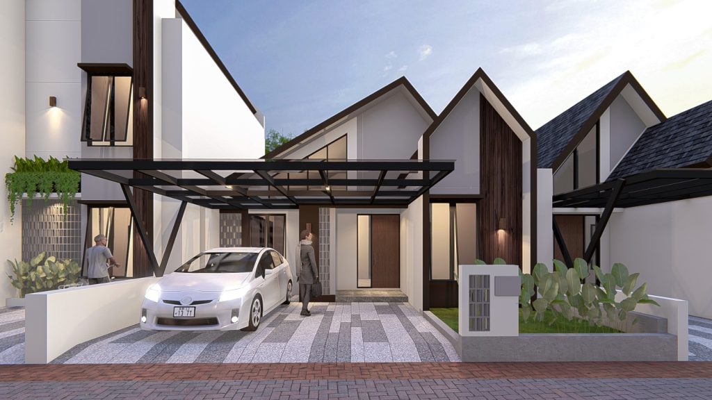 lebar jalan perumahan